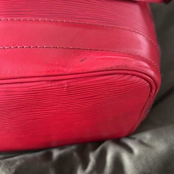 Vintage Louis Vuitton Red Epi Noé ❣️❣️❣️Bag ❣️AR0916❣️❣️EUC - Picture 13 of 15